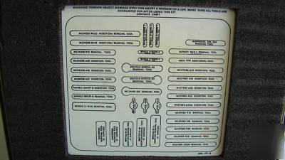 Professional aircraft / aviation electrical tool kit