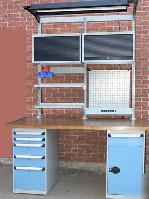 Rousseau heavy-duty workbench system