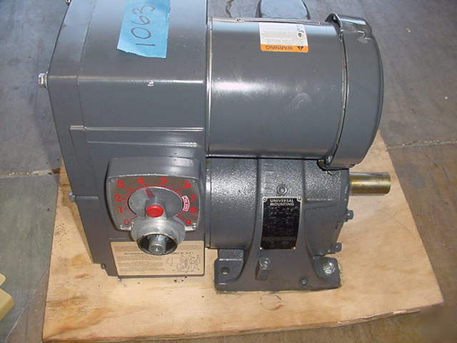 Usem 1.5HP adjustable speed drive motor 8124 21-208 rpm