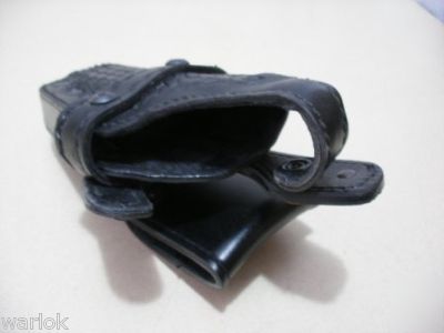 Police duty belt/gould leather lh holster/left handed