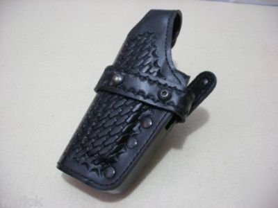 Police duty belt/gould leather lh holster/left handed