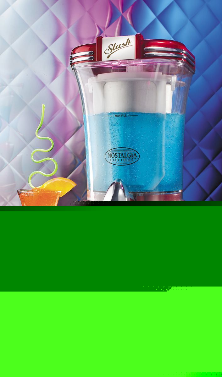 Retro vertical slushee machine rsm-650
