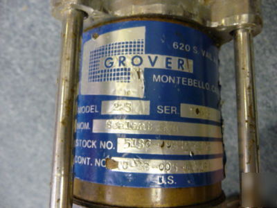Grover power turbine sealant gun 