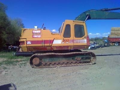 82 bucyrus erie 300H low hour engine excavator 52K lbs