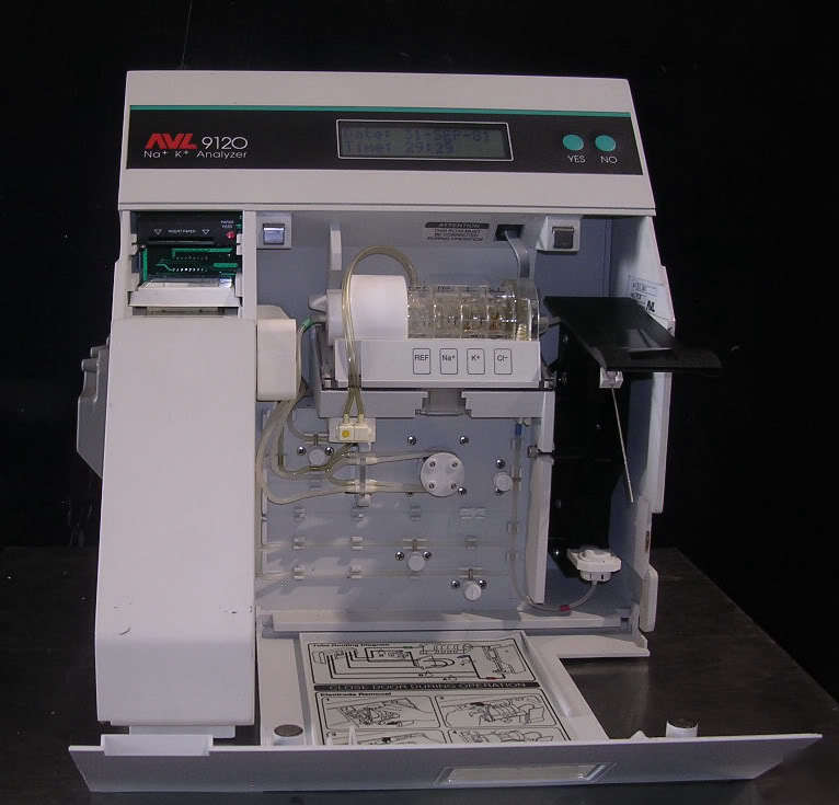 Avl/roche 9130 electrolyte analyzer na+ k+ cl-