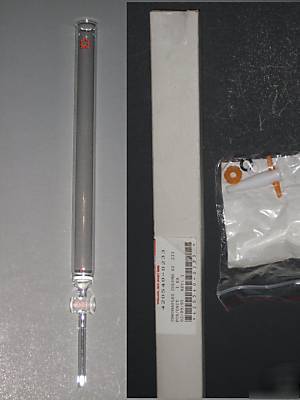 Chromatography column, fritted, kontes size 233, 