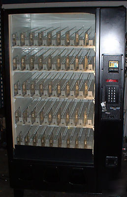 Ecc 2054 bottle drop soda vending machine 