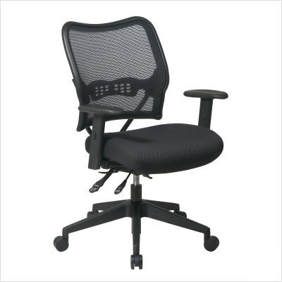 Manager's chair with air grid back and mesh seat