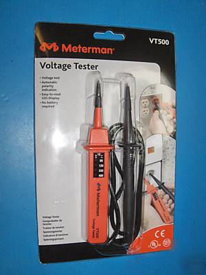 New meterman VT500 two pole voltage tester - brand 