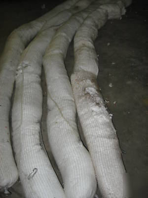 Oil absorbent (sock) booms 