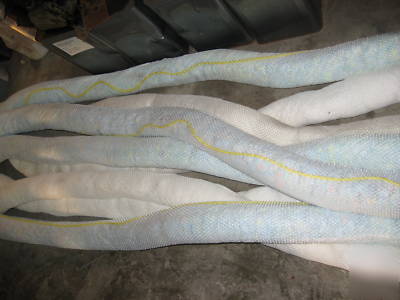 Oil absorbent (sock) booms 