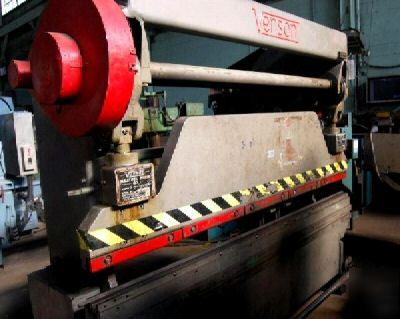 6' x 10 ga verson 45-ton mechanical press brake #25459