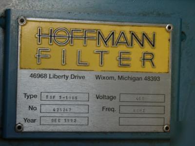 Hoffmann filter and separator for oil or coolant