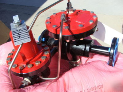 Jordan valve mk-67 pilot operated pressure regulator 