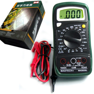 Lcd digital ac dc multimeter ohm amp volt test tools 1P