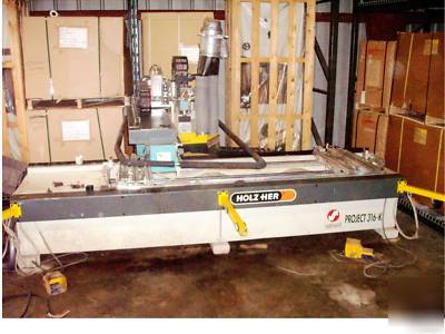 Masterwood holzher cnc router pt to pt machining center