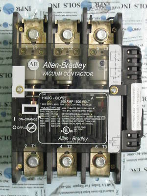 New allen bradley 1102C-BOD93 1102C-CP2D contactor ** **