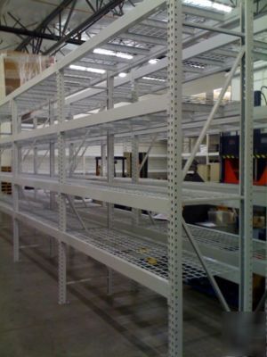 Pallet rack beams steel king teardrop 8 ft heavy duty 