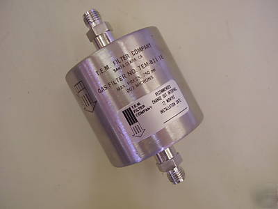 T.e.m. products tem-811-1E gas filter .003 microns, sst