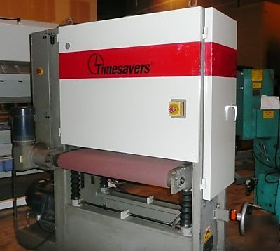 Timesaver 137-1 hpm metal dry abrasive belt machine