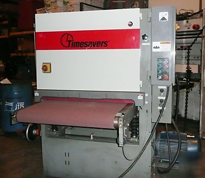 Timesaver 137-1 hpm metal dry abrasive belt machine