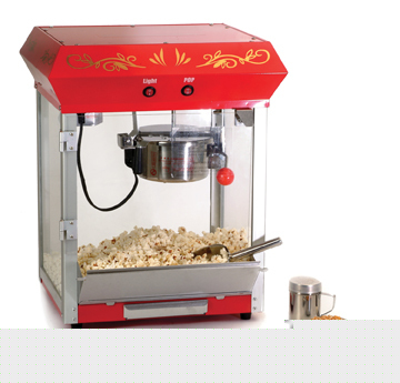 4OZ red tabletop popcorn machine carnival