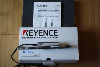 Keyence gt-A22 measuring sensor & gt-71AP amplifier