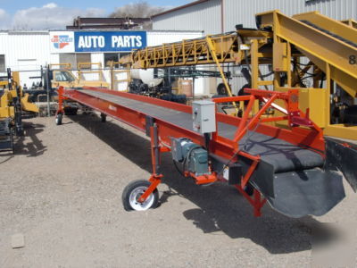 Milestone potato conveyor, crop moving equipment