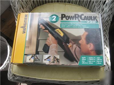 New wagner 2 speed powrcaulk 720 caulking gun cordless 