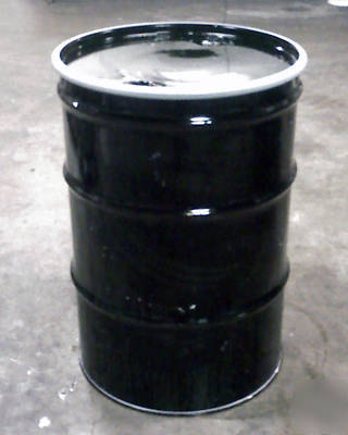 Steel drum, open top 55 gal with lid and lock ring 