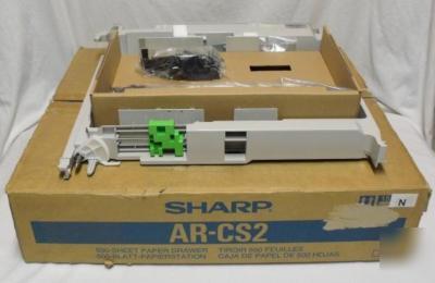  sharp ar-CS2 500 sheet paper drawer 150/250/275/337