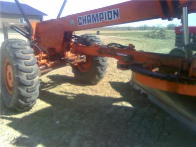 1988 champion 740A motor grader 14'blade,cummins,ripper