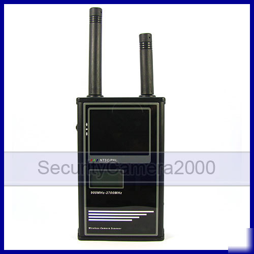 900-2700MHZ wireless audio video scan frequency counter