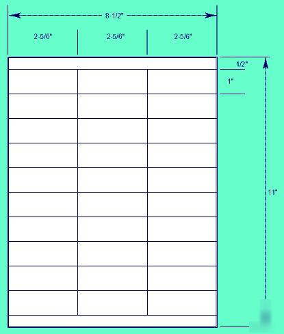 Clear address labels wholesale prices 30/page