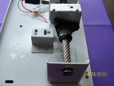 Dc leadscrew motor assembly with encoder