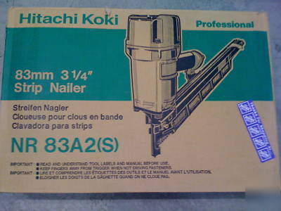 Hitachi koki 83MM 3 1/4 strip nailer 83A2(s)