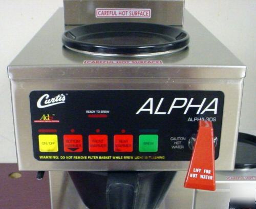 Wilbur curtis alpha 5DSR automatic coffee brewer