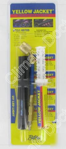 Yellow jacket 69789 micro uv led & dye kit- acr systems