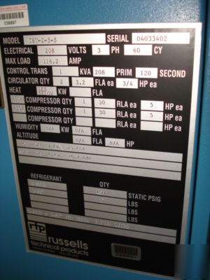 Russell atsv-2 thermal shock air cooled