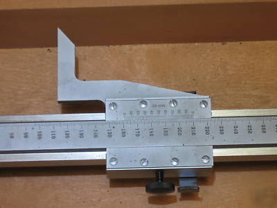 Starrett 650MM master vernier height gauge w/case #254