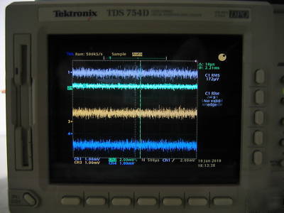 Tektronix tds 754D digital oscilloscope 500MHZ, 4 ch