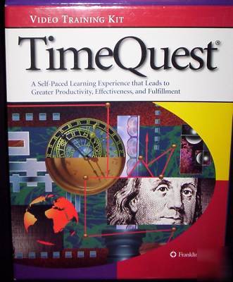 Timequest vhs kit time life management franklin covey