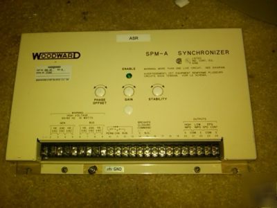 Woodward governor spm-a speed phase match 9905-001