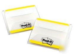 3M post-itÂ® index flags strong, yellow 50's