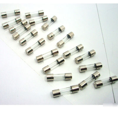 40X 250V 0.5---10A quick blow glass tube fuses 5 x 20M