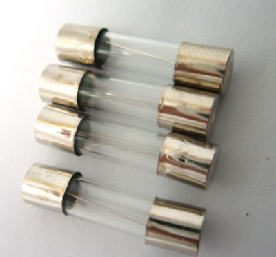 40X 250V 0.5---10A quick blow glass tube fuses 5 x 20M