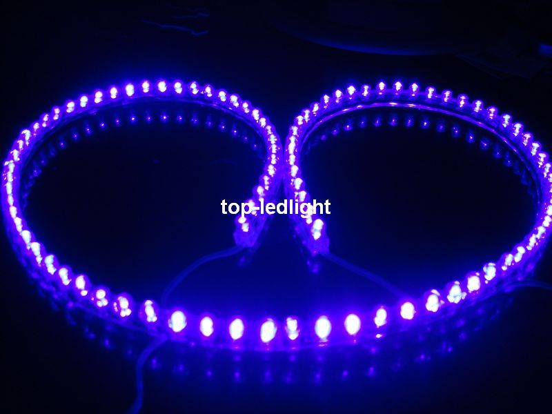 96CM purple 96 led waterproof undercar neon light strip