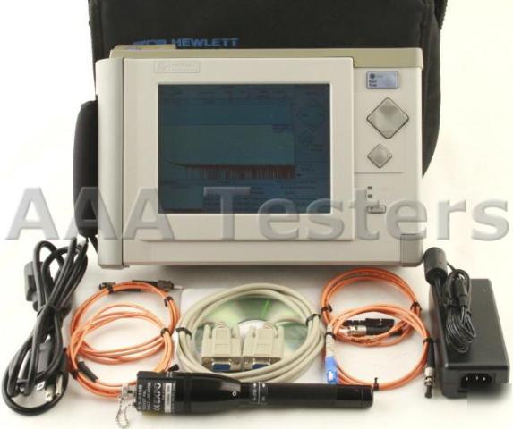 Agilent hp E6000B otdr w/ E6005A mm fiber E6000 vfl