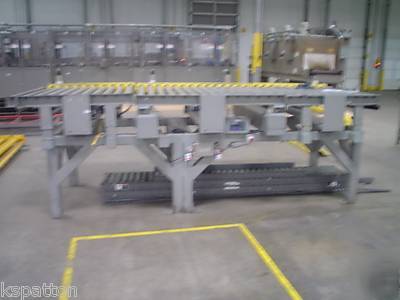 Alvey pallet conveyor with toledo load cell system