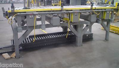 Alvey pallet conveyor with toledo load cell system